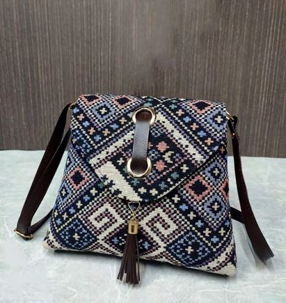 Stylish Double Ring Sling for Sustainable Fashion 140